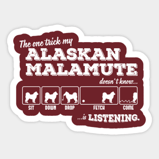 Alaskan Malamute Sticker